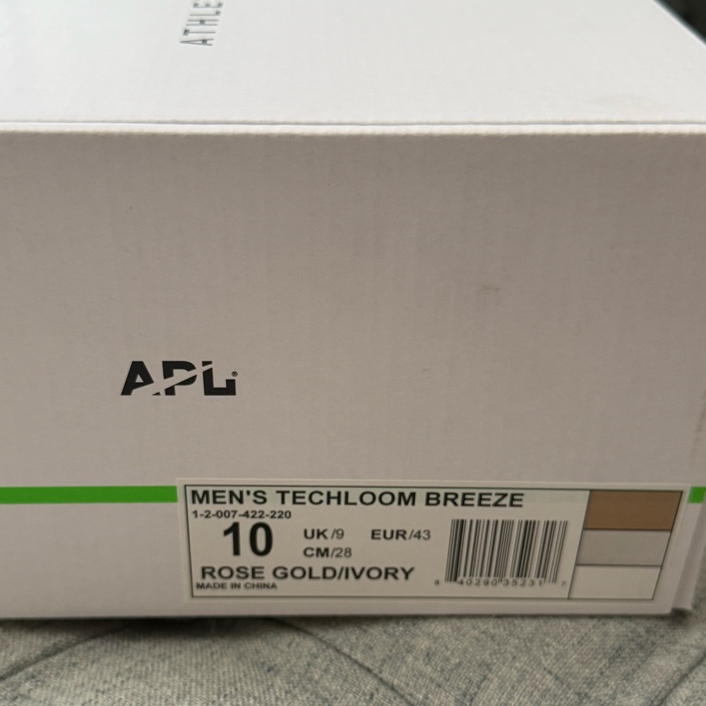 NWT✨APL TechLoom Breeze Unisex, Men’s size 10 Women’s 11.5 Rose Gold Retail $245 - Picture 7 of 7
